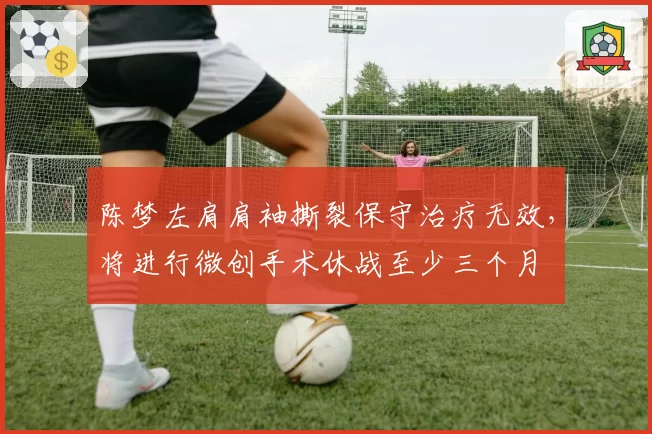 陈梦左肩肩袖撕裂保守治疗无效,将进行微创手术休战至少三个月